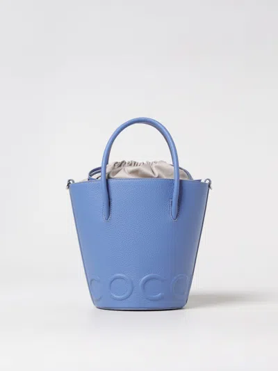 Coccinelle Mini Bag  Woman Color Gnawed Blue In Hellblau