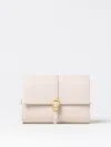 Coccinelle Dorian Grained-leather Mini Bag In 冰