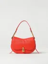 Coccinelle Mini Magie Shoulder Bag In Orange