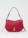 Coccinelle Multicolor Leather Handbag In Red