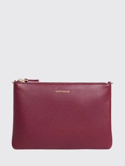 Coccinelle Mini Bag  Woman Color Red In Burgundy