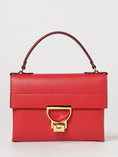 Coccinelle Mini Arlettis Top Handle Bag In Pink