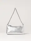 Coccinelle Mini Bag  Woman Color Silver In 银色