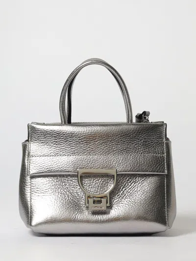 Coccinelle Mini Bag  Woman Color Steel In Gray