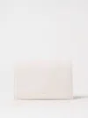 Coccinelle Dandy Foldover-top Shoulder Bag In Weiss