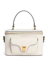 Coccinelle Mini Beat Generation Cross Body Bag In White