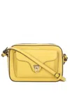 Coccinelle Yellow Leather Women Handbag