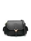 Shop Coccinelle Mini Campus Cross Body Bag In 黑色