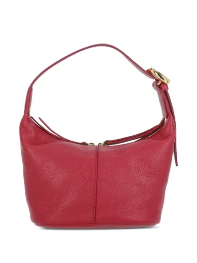 Coccinelle Mini Fernanda Top-zip Shoulder Bag In Red
