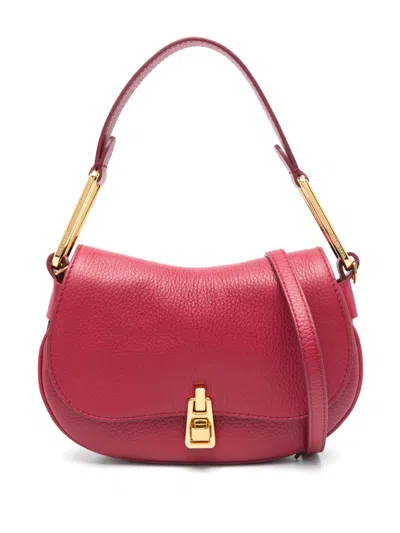 Coccinelle Magie Soft Mini Shoulder Bag In Blush Pink