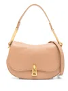 Coccinelle Medium Magie Soft Shoulder Bag In Brown