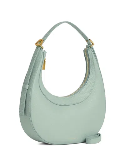 Coccinelle Mini Whisper Shoulder Bag In Green