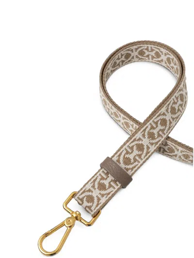 Coccinelle Monogram Pattern Adjustable Shoulder Strap In Multi