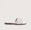 Coccinelle Monogram Slice Cowhide In White