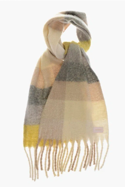 Coccinelle Multicolor Scarf With Fringes