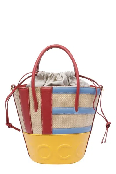 Coccinelle Medium Martha Bucket Bag In Multi