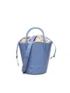 Coccinelle Myrtha Grained Leather Bucket Bag