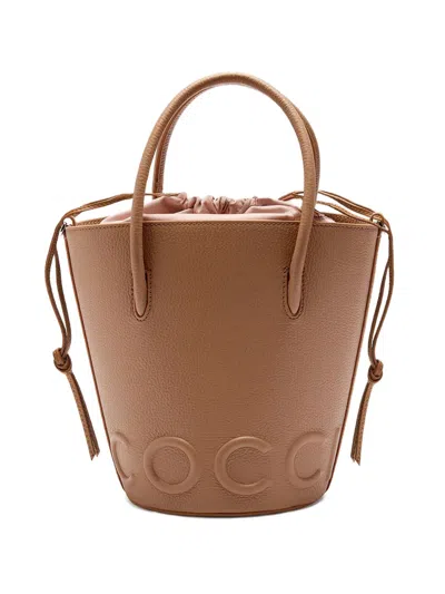Coccinelle Myrtha Maxi Logo Bucket Bag