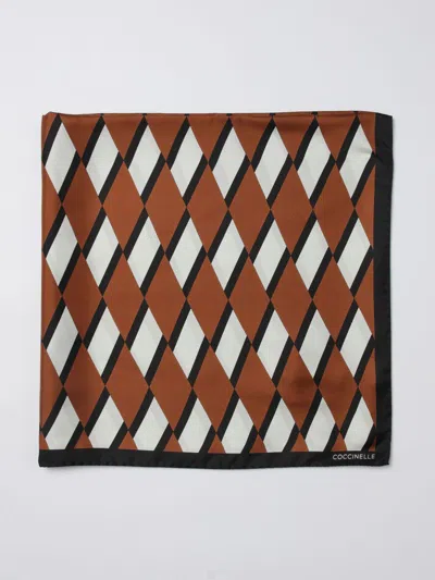 Coccinelle Neck Scarf Woman  In Brown