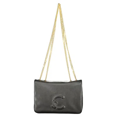 Coccinelle Logo-embossed Crossbody Bag In Gray