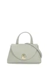 Coccinelle Nikla Flap Tote Bag In Green