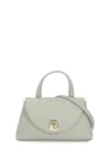Coccinelle Nikla Flap Tote Bag In Green