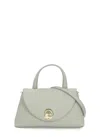 Coccinelle Nikla Flap Tote Bag In Green