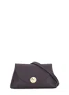 Coccinelle Leather Shoulder Bag Handle In Purple