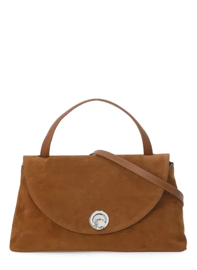 Coccinelle Nikla Suede Bag In Brown