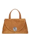Coccinelle Nikla Suede Bim S Handbags In Brown