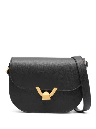 Coccinelle Medium Dew Crossbody Bag In Black