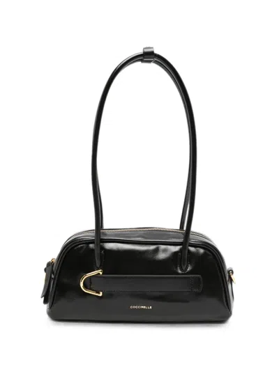 Coccinelle Paki Shiny Tote Bag In Black