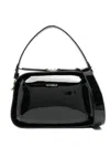COCCINELLE PATENT FINISH TOTE BAG