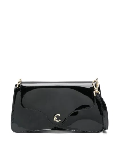 Coccinelle Patent-leather Mini Bag In Black