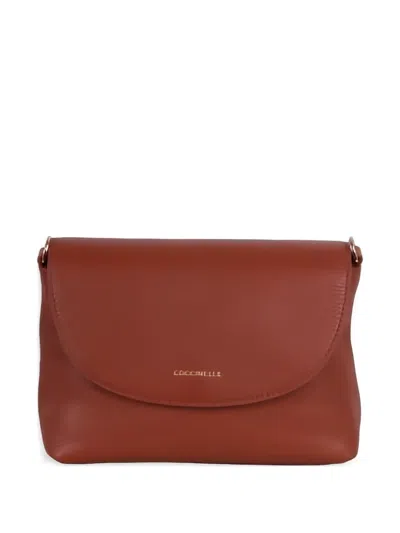 Coccinelle Paulina Shoulder Bag In Brown