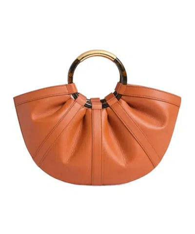Coccinelle Pleated Ring-handle Tote Bag
