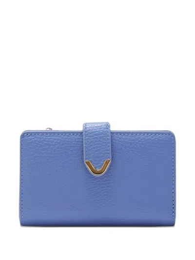 Coccinelle Plectrum Dew Wallet In Blue