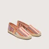 Coccinelle Striped Espadrilles In Multi Azul/skin