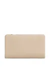 Coccinelle Press-stud-fastening Wallet In Neutral