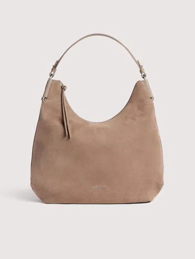 Coccinelle Rebekka Suede Medium In Brown