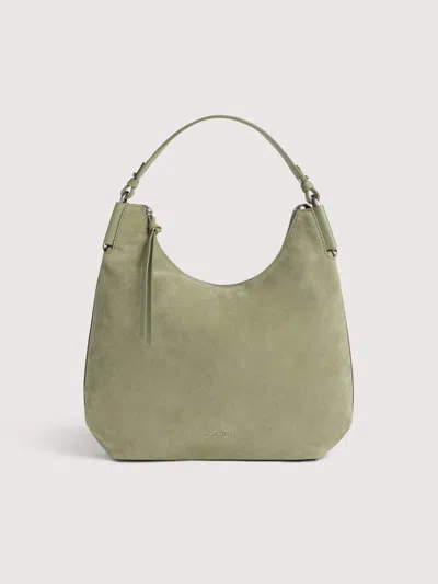 Coccinelle Rebekka Suede Small In Green