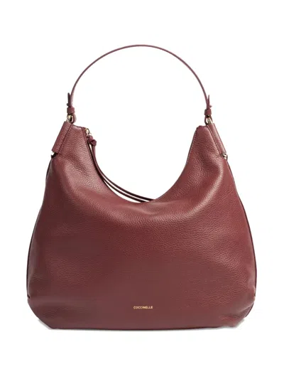 Coccinelle Rebekka Zip Tote Bag In Red