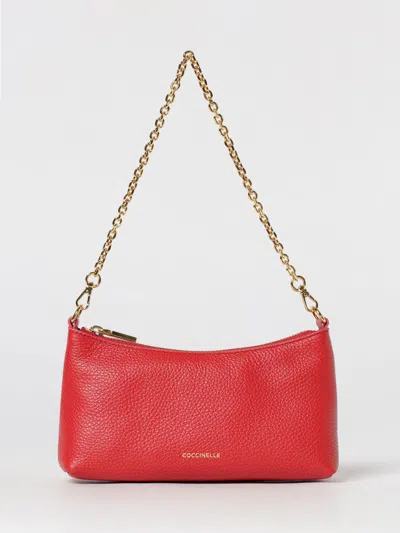 Coccinelle Mini Bag  Woman Color Red In Blue