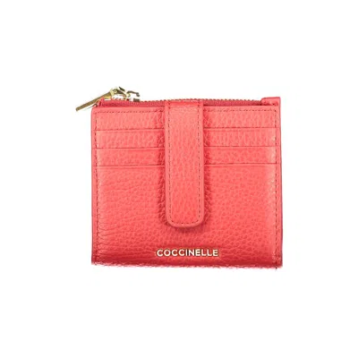 Coccinelle Red Leather Wallet