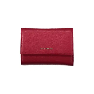 Coccinelle Red Leather Women Women's Wallet