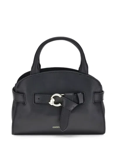 Coccinelle Sabine Buckle-detail Tote Bag In Black