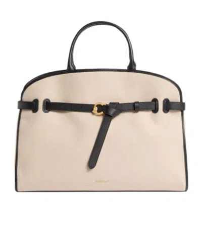 Coccinelle Large Sabine Tote Bag In Neutral