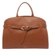 Coccinelle Sabine Tote Bag In Brown