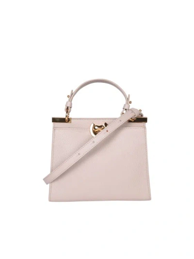 COCCINELLE SAFFIANO LEATHER BAG IN POWDER PINK