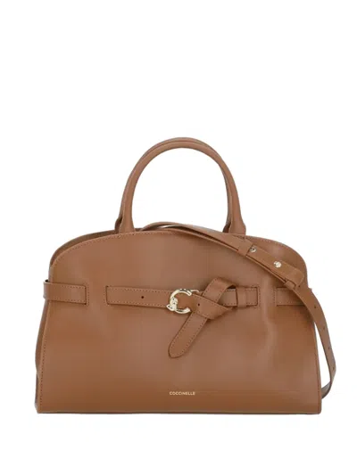 Coccinelle Medium Sabine Handbag In Brown